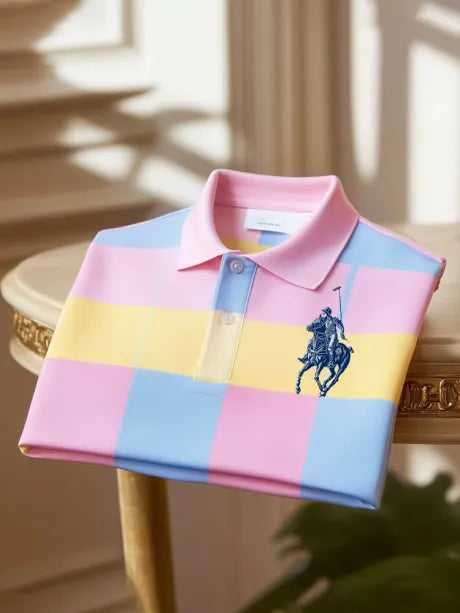 Windsor Grid Signature Polo Shirt for Men