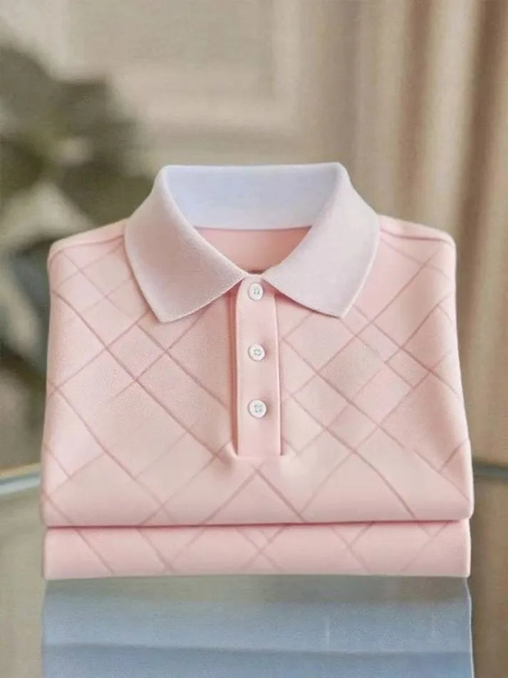 Metropolitan Crest Smart Casual Polo Shirt for Men