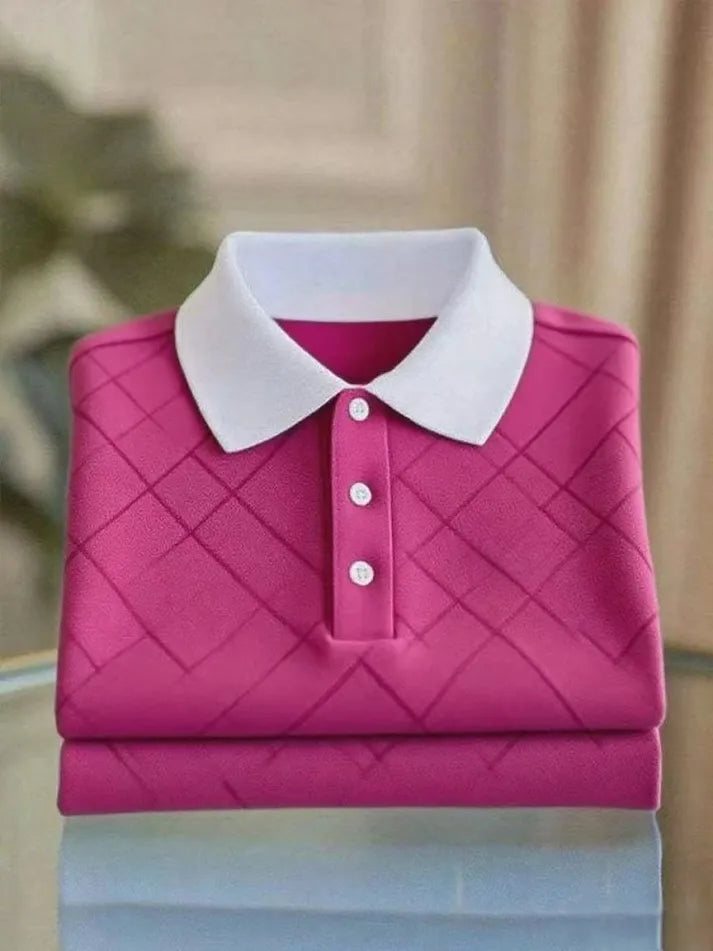 Metropolitan Crest Smart Casual Polo Shirt for Men