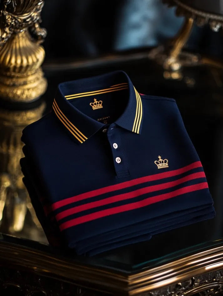 Boardroom Classic Long Sleeve Polo Shirt for Men