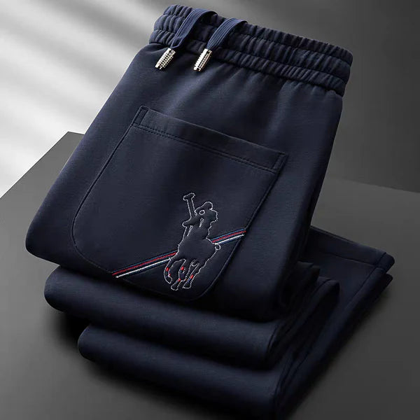 Harbor Luxe Navy Blue Joggers for Everyday Wear
